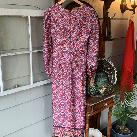 NWOT Majorelle Revolve Augustina Midi Dress Size Small Mosaic Holiday NYE Party - Picture 13 of 13